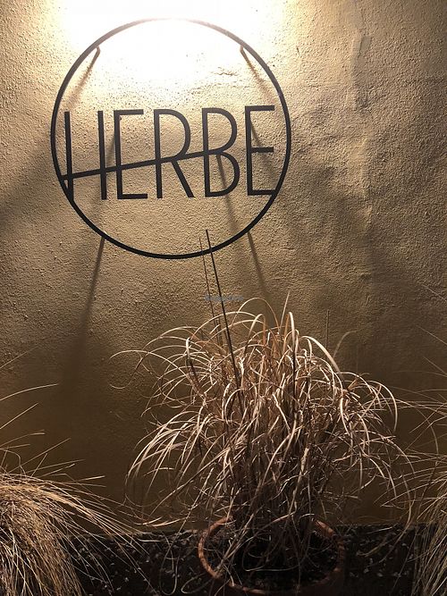 Herbe beautiful logo at Herbe in Reggio Emilia