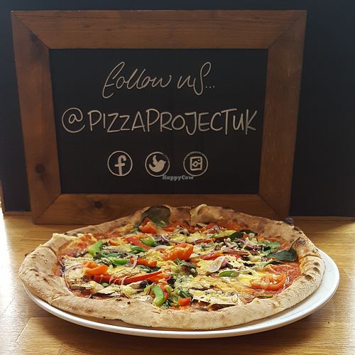 Five a Day pizza at Pizza Project in Merstham