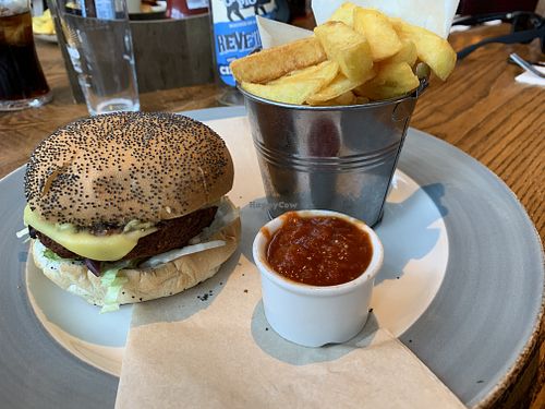  Vegan Burger  at Red Lion in Marlborough