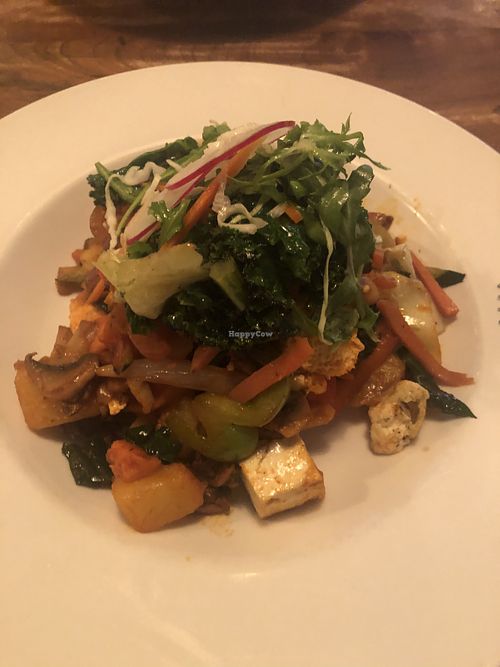 Breakfast hash with added tofu. at Verde Cocina - En La Perla in Portland