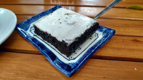 Vegan brownie at Kep Coffee  in Kep