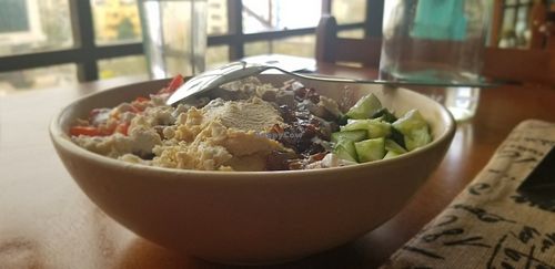 Mediterranean bowl at Plantarium in Hyderabad