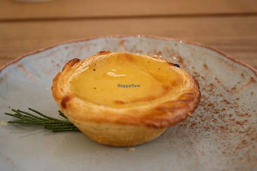 vegan pastel nata at Manjerica in Lisbon