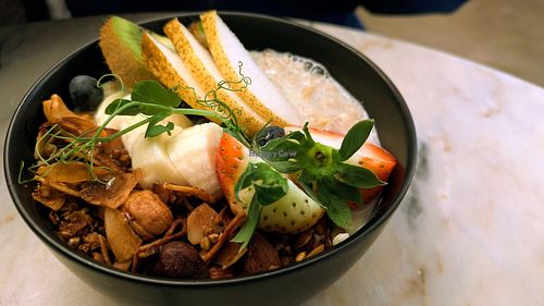 Oatmeal at Manjerica in Lisbon