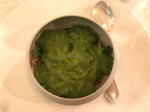 Spinach cream  at Antonio Chiodi Latini in Turin