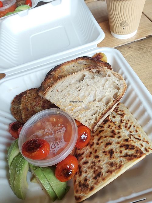 Vegan breakfast 😋 at The Steamie in Glasgow