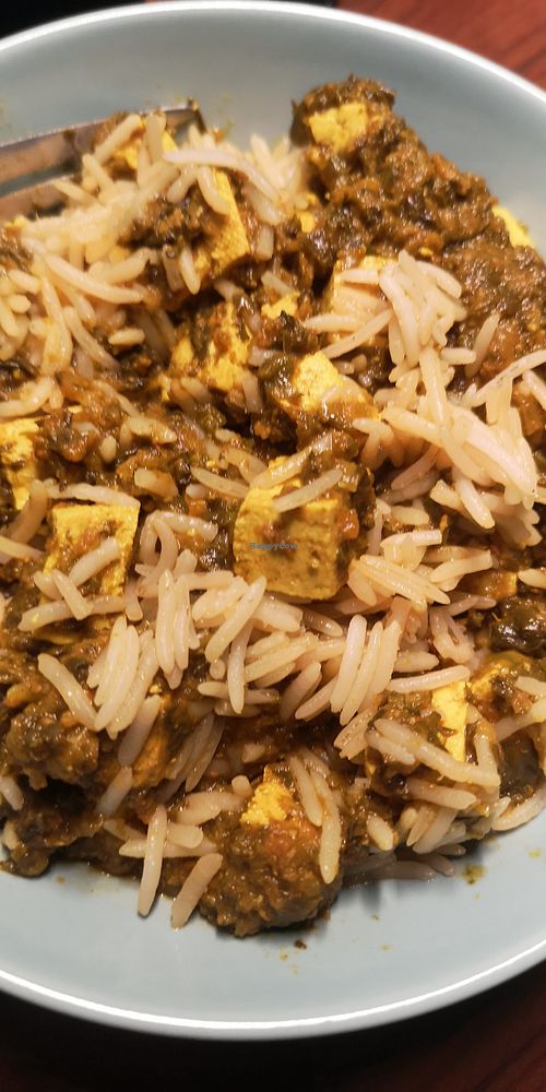 Palak Tofu at Mini Asia in Bad Nauheim