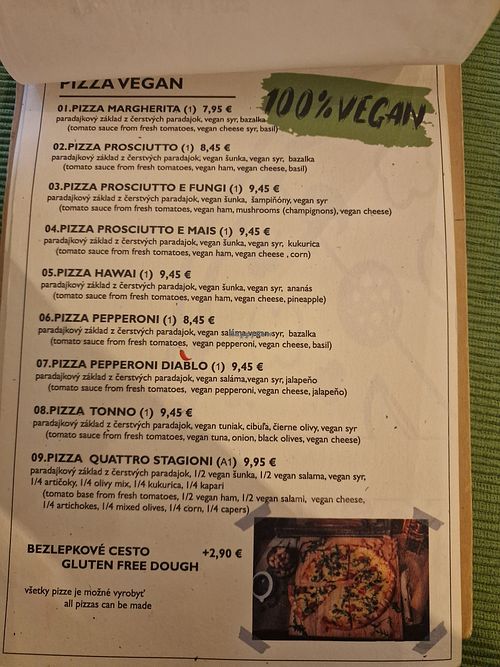  at Vegan Pub in Bratislava