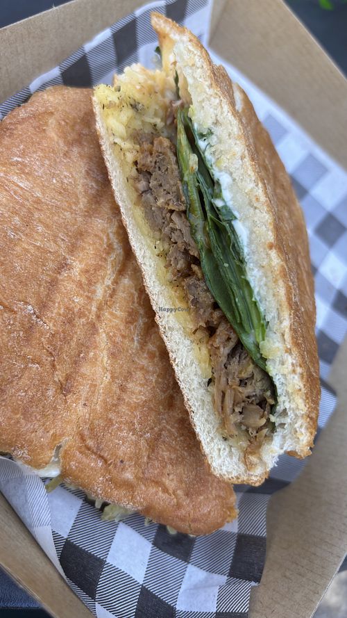 Fable toastie  at Little Mylkbar in Parkville