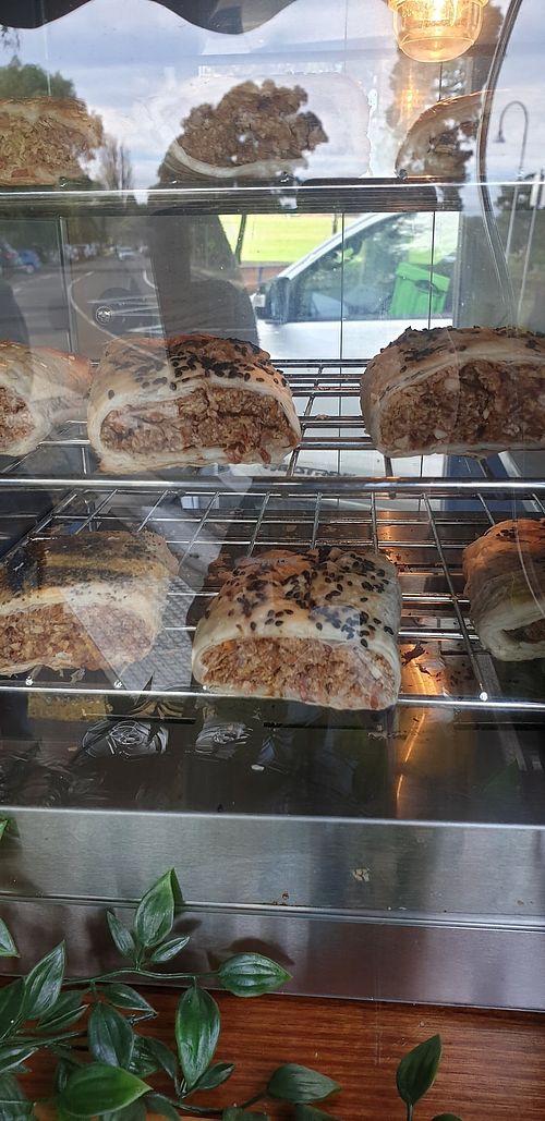 Sausage rolls at Little Mylkbar in Parkville