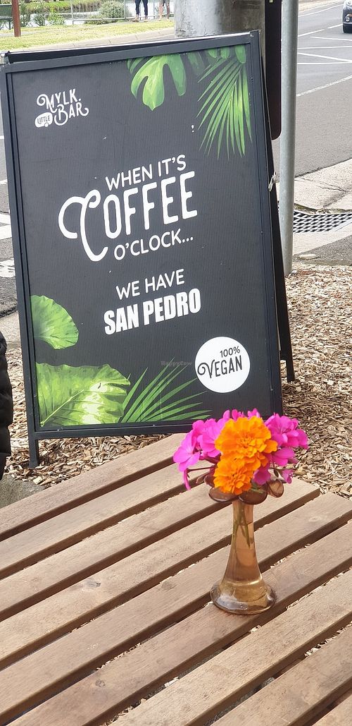 Look for the sign at Little Mylkbar in Parkville