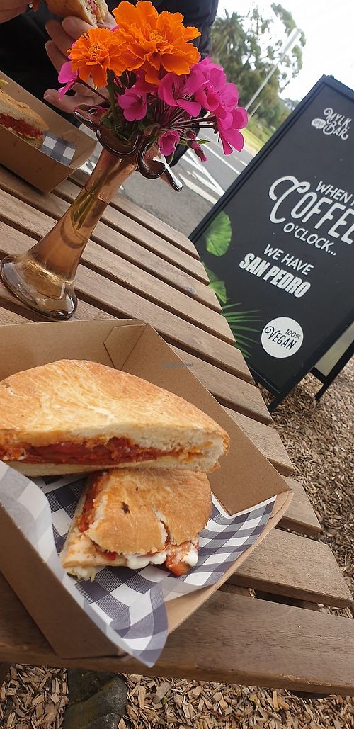 Nice setting at Little Mylkbar in Parkville