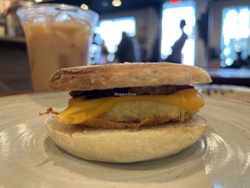 Classic breakfast sandwich   at Tender Loving Coffee in Chico