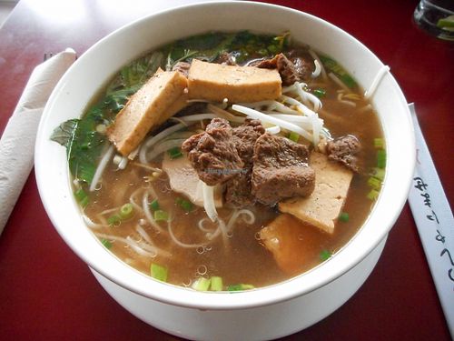 Pho at Green Earth Vegan Cuisine in Toronto