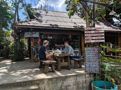 Front of Restaurant at Sweet Monkey in Ao Nang