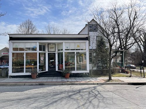 Restaurant side (4607 Harford Road)  at Farm to Face Cafe in Baltimore