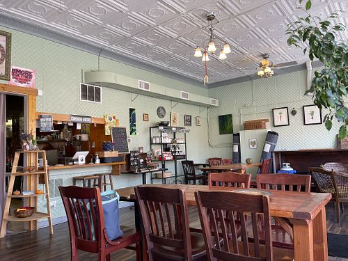 Inside  at Farm to Face Cafe in Baltimore