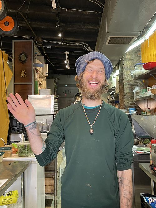 Sunny!  at Farm to Face Cafe in Baltimore