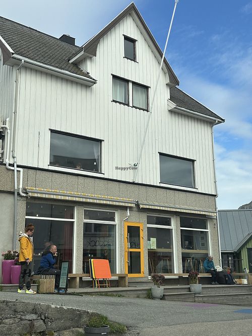   at Henningsvær Lysstøperi and Cafe in Henningsvaer
