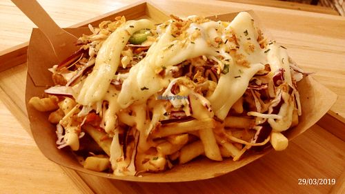 Kikti gyros + cheese at Vegger in Brussels