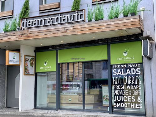 outside at Dean & David - Centralbahnplatz in Basel