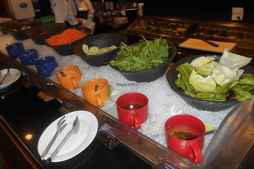 Salad bar at Garden Cafe in Pattaya