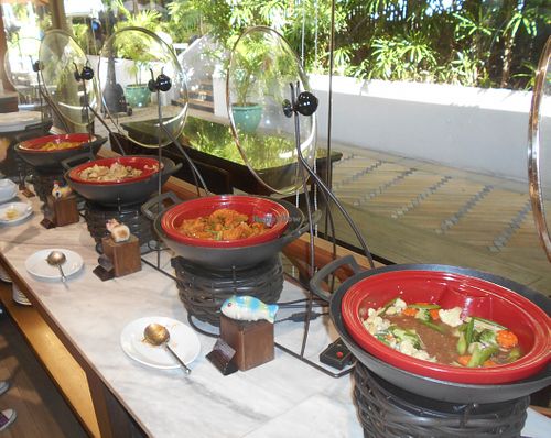 Thai and Japanese station at Garden Cafe in Pattaya