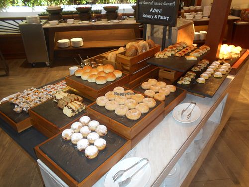 Baked goods at Garden Cafe in Pattaya