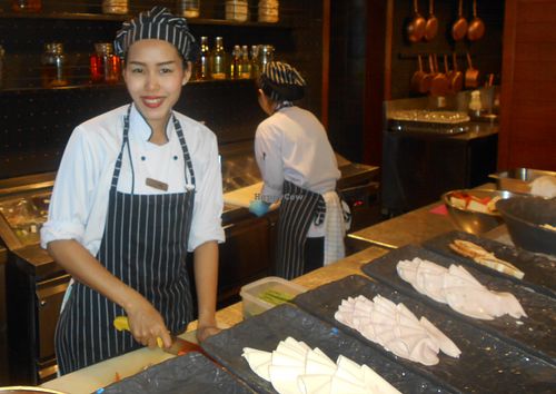 Friendly service at Garden Cafe in Pattaya