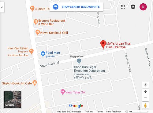 Location at MAYs in Pattaya