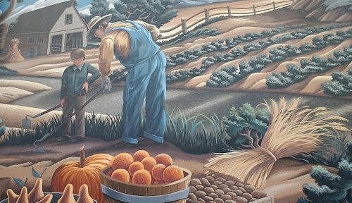 Co-op Mural  at North Coast Co-op in Eureka