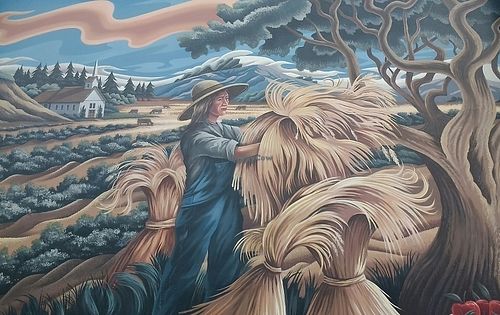 Co-op Mural  at North Coast Co-op in Eureka
