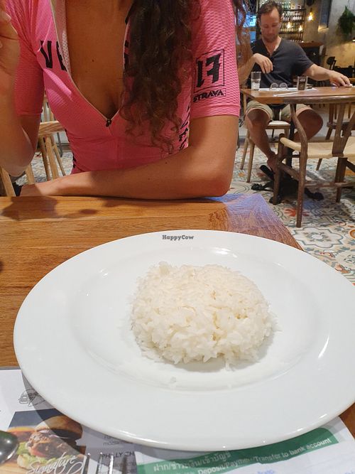 rice was fresh at Yo Vegetarian - Central Floresta in Phuket