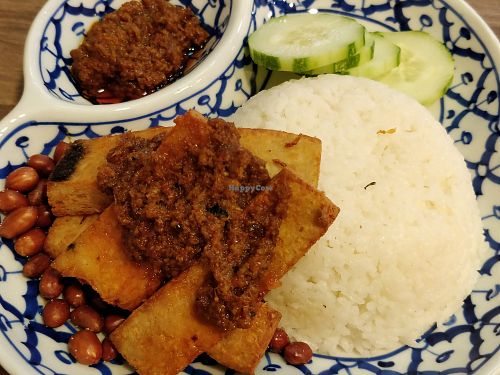Nasi Lemak at Vegetarian House 素食居 in Central Singapore
