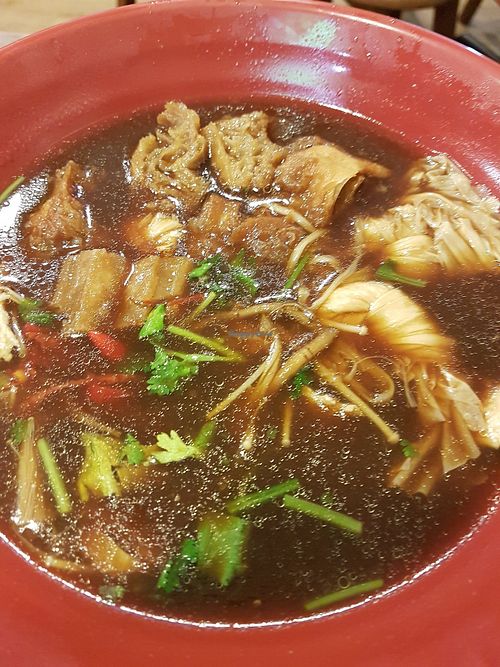 Herbal duck soup.  Quite good. at Vegetarian House 素食居 in Central Singapore