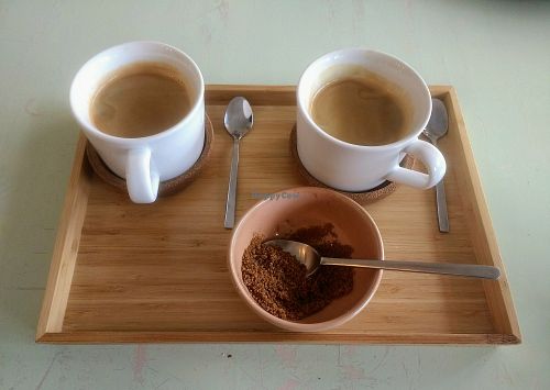 Vegan Coffee at Racines in Lausanne