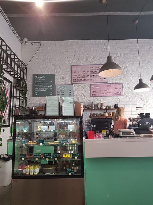 Inside at BioBio in Riga