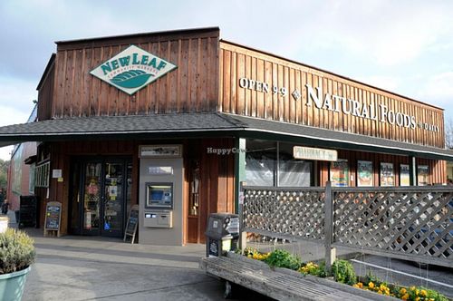 outside at New Leaf Community Market in Felton