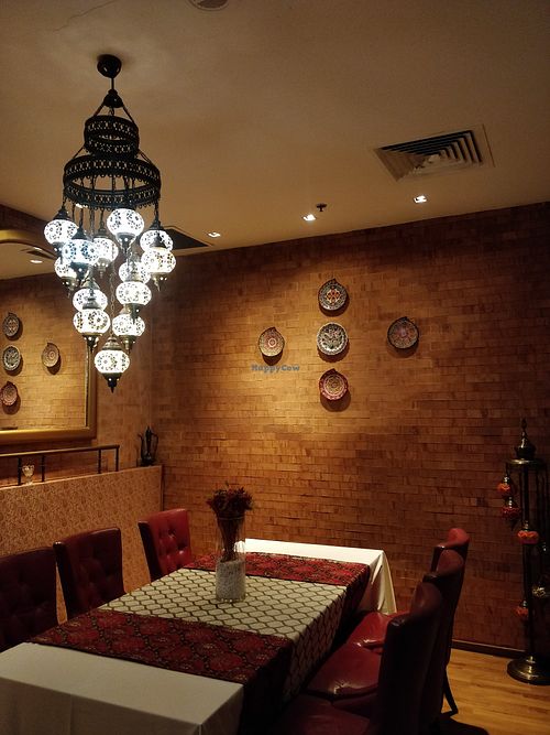 Restaurant interior - private dining room at Shabestan in Central Singapore