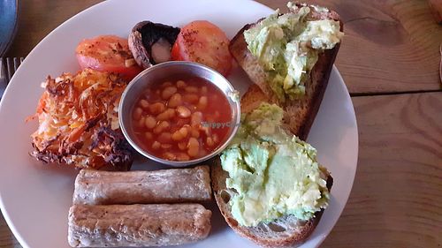 Vegan breakfast at Starling in Harrogate