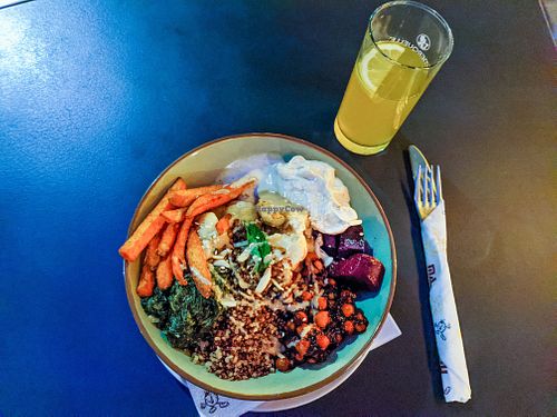 Vegan Power Bowl at Maschu Maschu at Maschu Maschu in Vienna