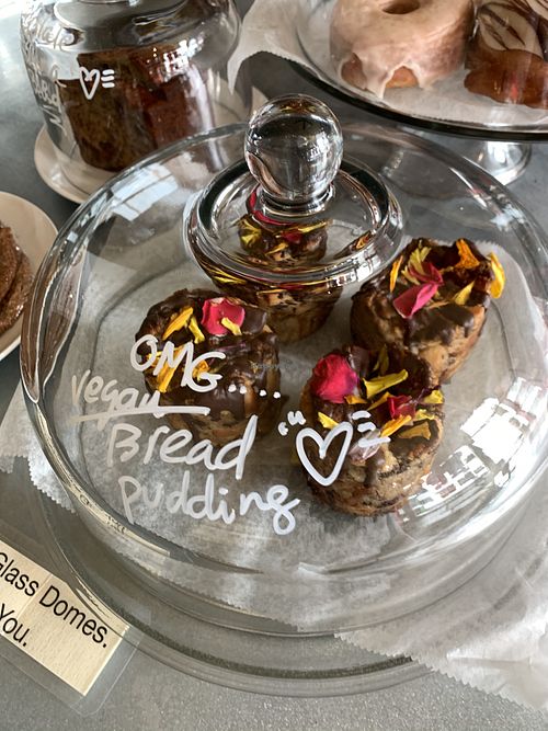 Bread pudding is a MUST at Banana Dang in Oceanside