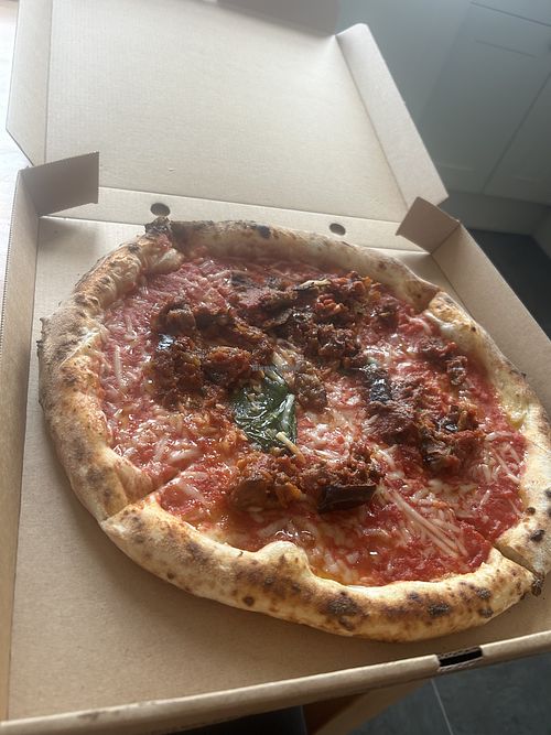   at Franco Manca in North West London