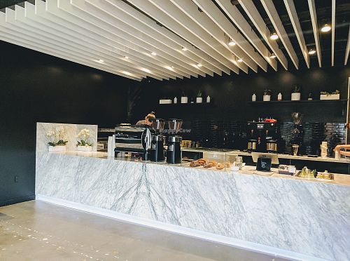 Counter at WithCo Coffee in San Luis Obispo