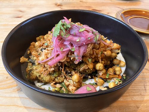 Chickpea curry  at Olive & Co.  in Liskeard