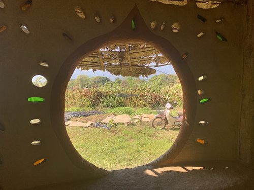 Lovely view at Thai Zen Farm in Pai