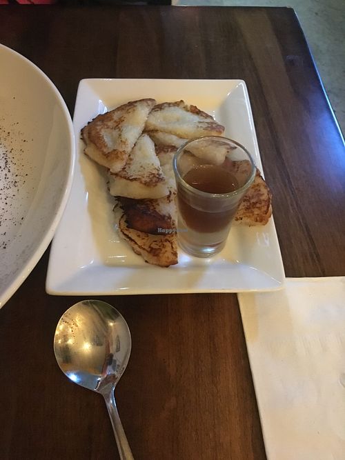 Vegan dessert pancakes   at Krakatoa  in Hollywood