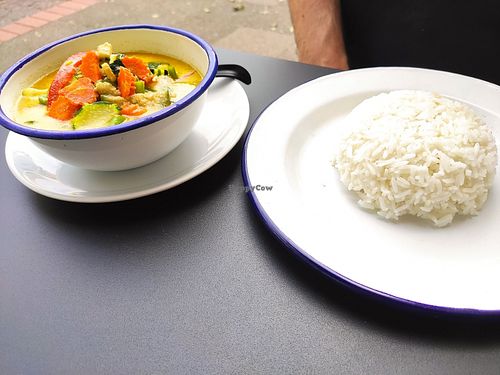 Vegan Thai Curry at Mimi's Thai Kitchen in Hannover