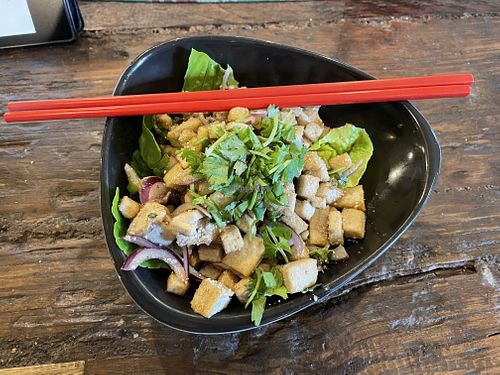 Larb Tofu - truly delicious   at Mimi's Thai Kitchen in Hannover