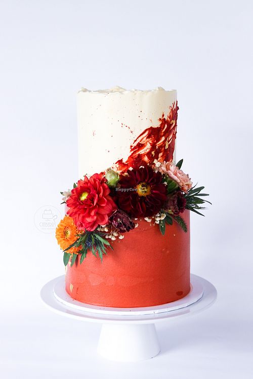 Wedding cake at Catberry in Ghent